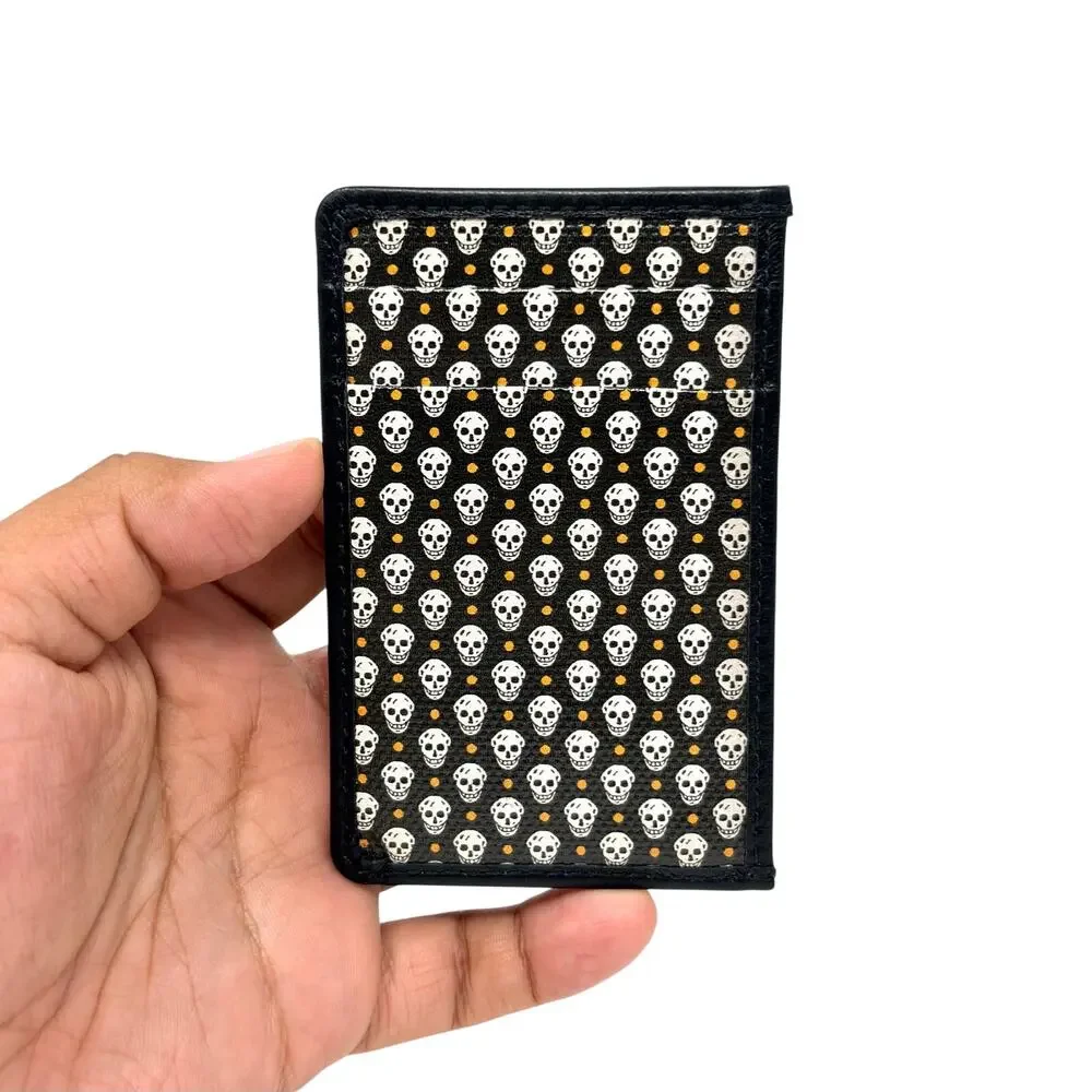 Alexander McQueen Skull-Print Cardholder